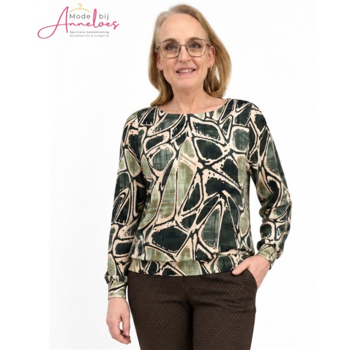 Dreamstar Truitje Juno Pebbles 230 Groen dessin Dreamstar Truitje Juno Pebbles 230 Groen dessin